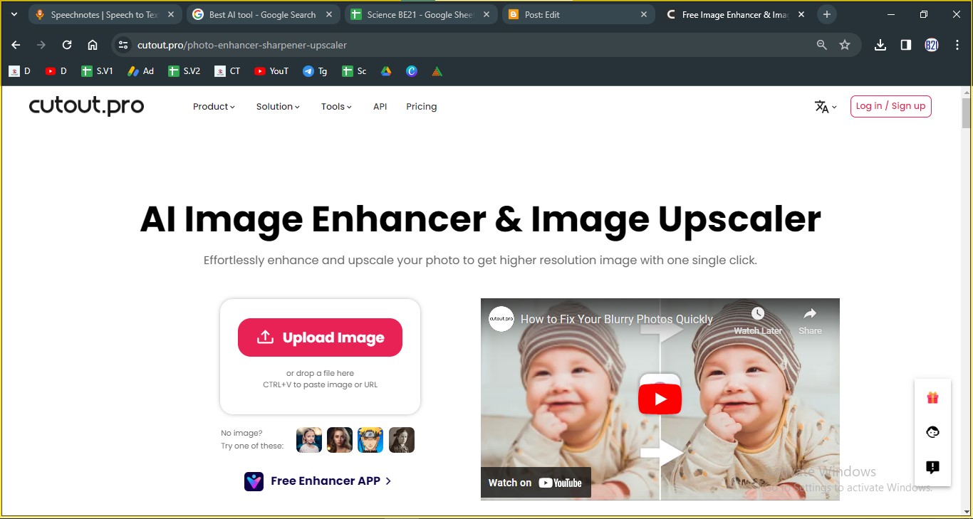 AI Image Enhancer & Image Upscaler