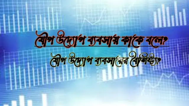 যৌগ উদ্যোগ ব্যবসায় কাকে বলে