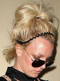 Celebrity Britney's casual updo