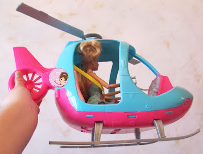 Barbie travel helicopter