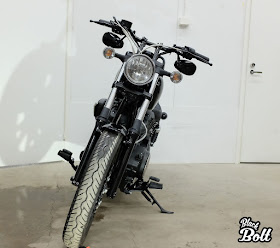 Yamaha Bolt with flipped mirrors