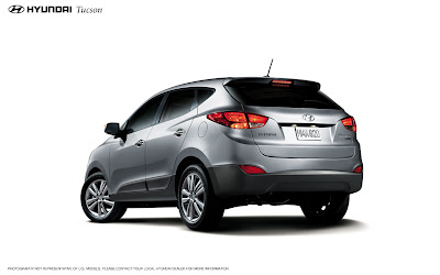 2011 Hyundai Tucson in diamond silver