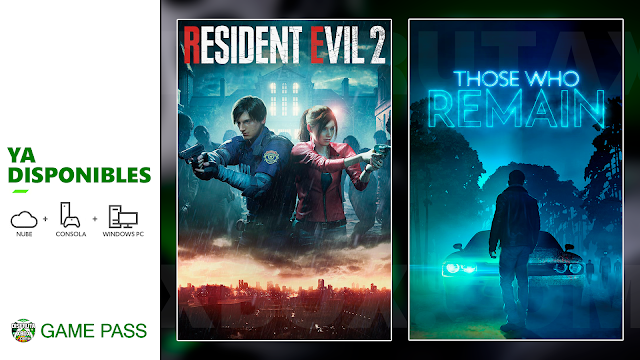 "Resident Evil 2" y "Those Who Remain" ya están disponibles en Xbox Game Pass