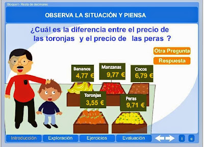 Resultado de imagen de suma y resta con decimales