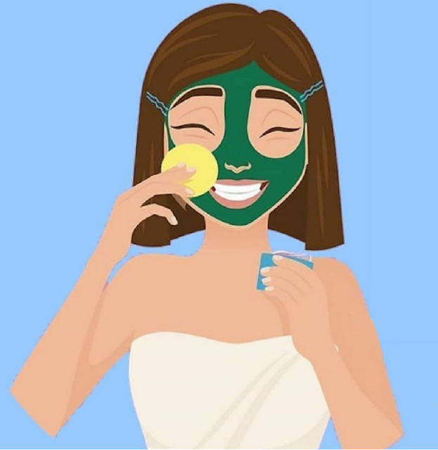 Masque antioxydant à la spiruline et à l'argile rouge