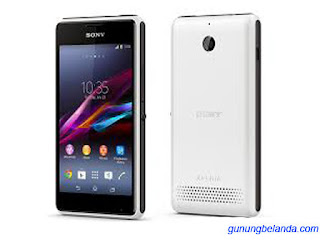 Cara Flashing Sony Xperia E1 D2005 Via Flashtool