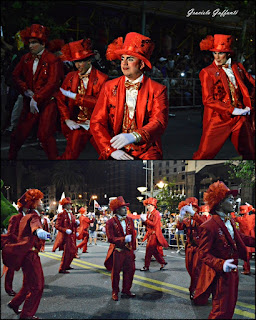 Desfile Inaugural del Carnaval. Uruguay. 2017 Parodistas Nazarenos