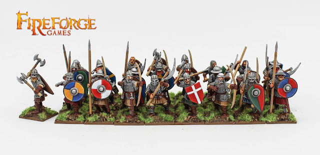 Fireforge Games: New Plastic Medieval Scandinavian Infantry