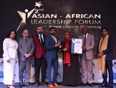 Asian-African Leadership Forum organized a Leadership Award in the National Capital