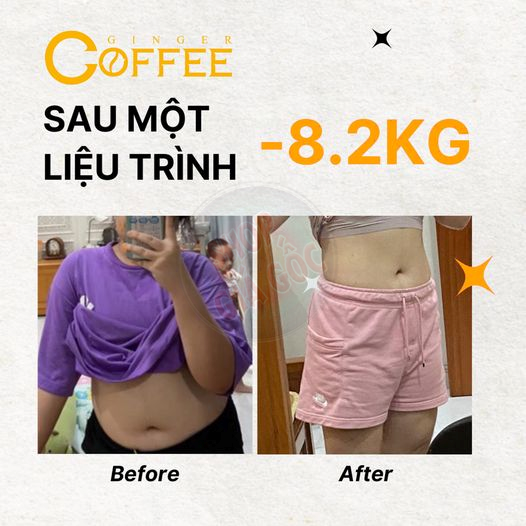 Review Cafe Gừng Giảm Cân Ginger Coffee từ khách hàng