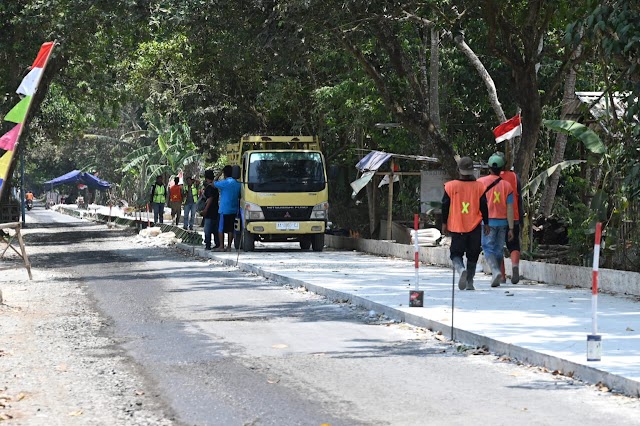 Gunakan APBN 125 Miliar, Jalan Daendels Sepanjang 26,9 Km Dibangun Betonisasi