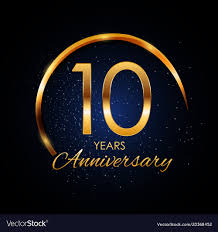 10 years Anniversary 