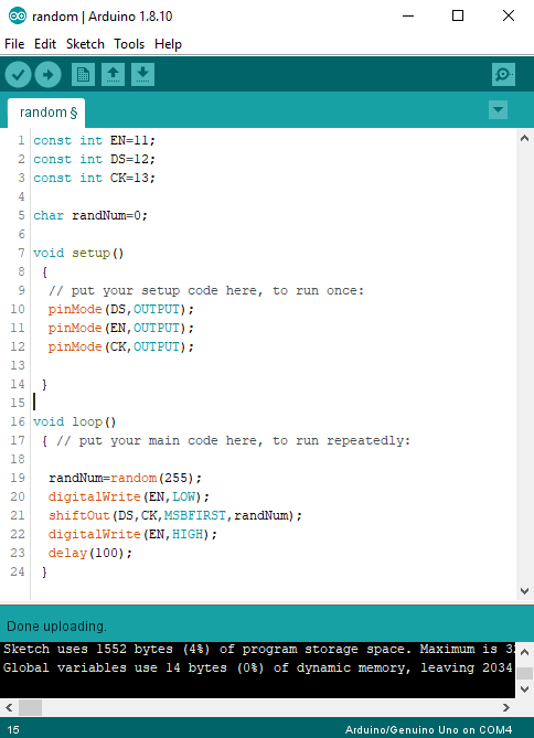 Making a 74HC595 LED driver for Arduino PIC and AVR