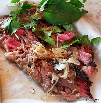 Loro Austin -- smoked brisket with Asian flavors