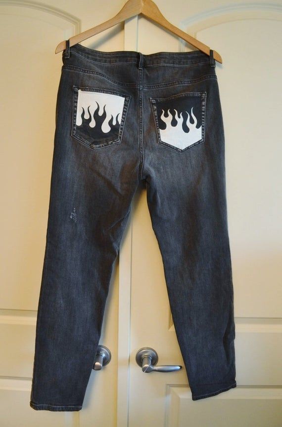 Jeans with Designs and Jeans with Gap