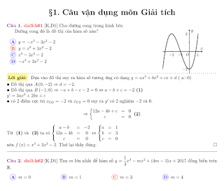 BÍ QUYẾT CÂU HỎI 8 9 10 ĐIỂM Môn toán - Sách 123 Full