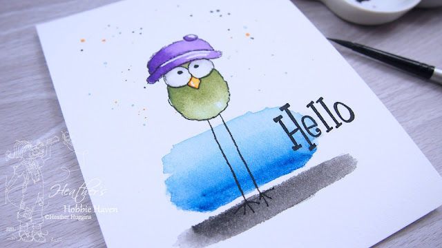 Heather's Hobbie Haven - Bird Art - Water Coloring