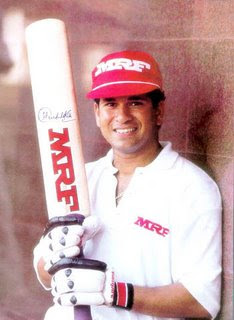 Sachin Tendulkar The MRF Ambassador