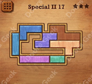 Cheats, Solutions, Walkthrough for Wood Block Puzzle Special II Level 17