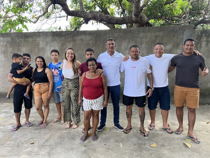 Mais uma baixa na oposição: “Bob do Frango” e família declaram apoio ao pré-candidato Nonatinho