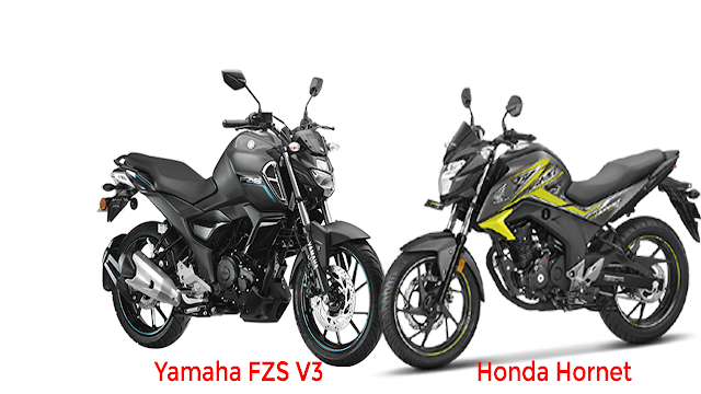 Yamaha FZS Version 3 And Honda Hornet Price, Model, Mileage, Specs, Images, Features, Colors, And Specifications