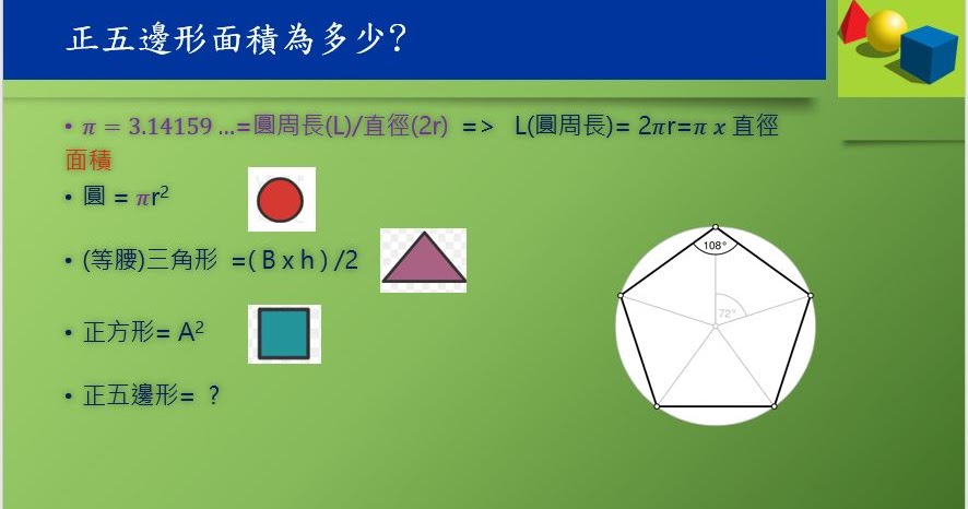 Python 程式設計技巧 Apcs檢測 正五邊形面積為多少