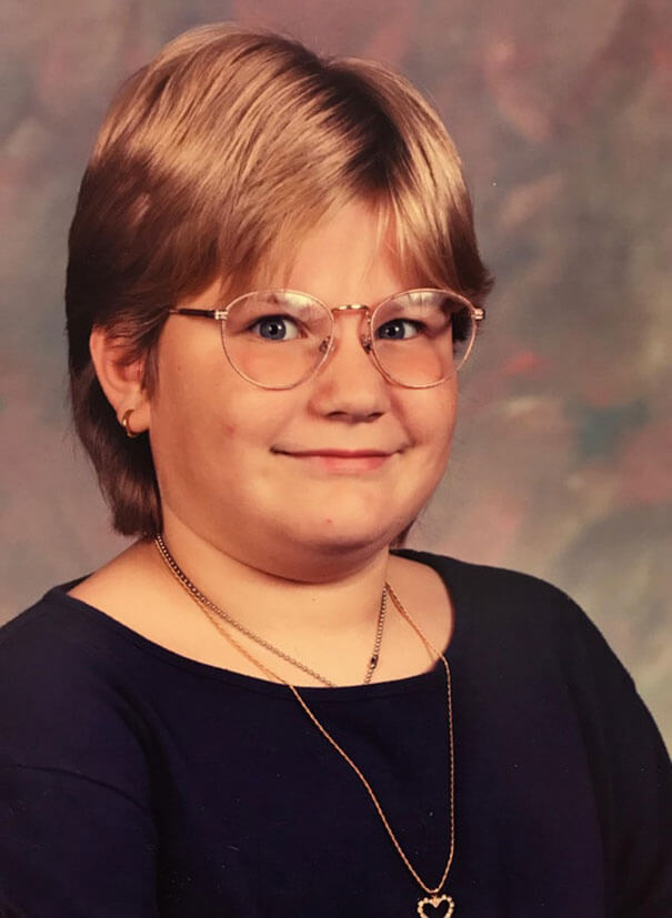 20 Embarrassing Childhood Pictures Of Kids That Look Some Decades Older