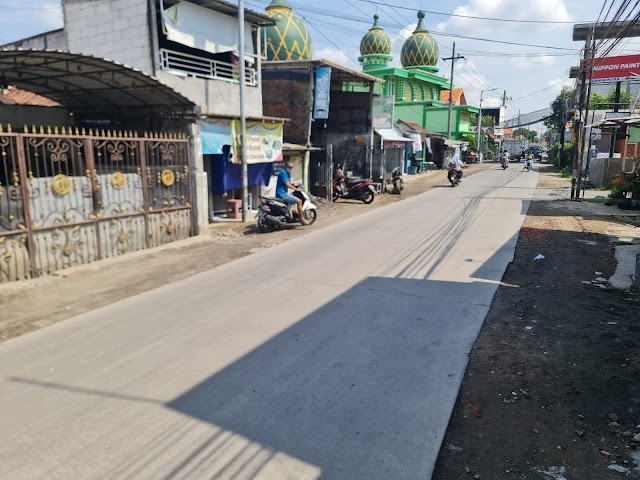 Pemkab Sidoarjo Bangun Drainase Panjang 1 Km di ruas Jalan Beton Geluran - Suko