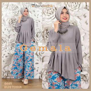 GREY BLUE TOSCA