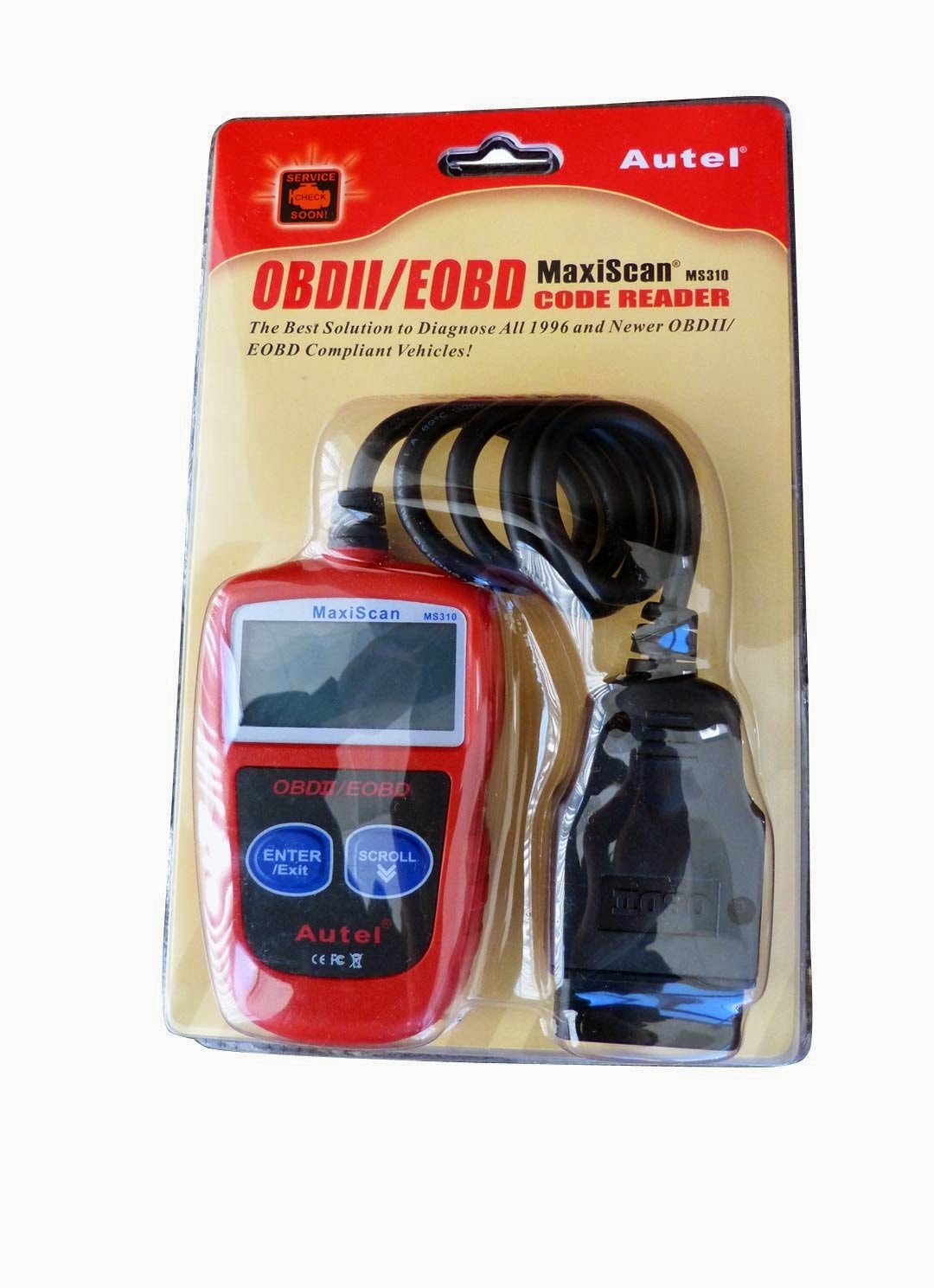 OBD 2 Code Reader Autel MaxiScan MS310 OBDII EOBD Code Reader