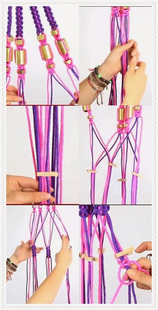 About Macrame cara membuat gantungan pot dengan 