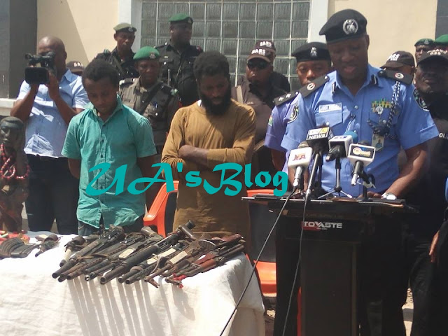 Notorious Criminals Allegedly Working For Senator Dino Melaye Paraded With Dangerous Weapons By Police (Photos)