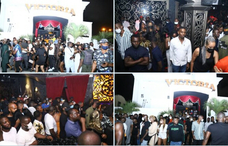 Lagos state police command raid more clubs in Surulere and Victoria Island for violating COVID19 protocols (photos/Video)
