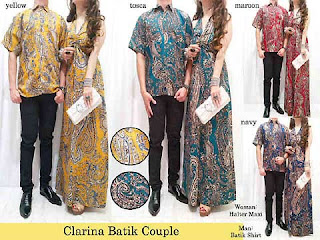 Foto Baju Batik Couple Bahan Katun