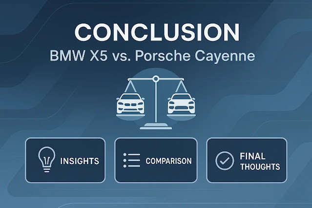 まとめ：BMW X5とPorsche Cayenneの最終結論