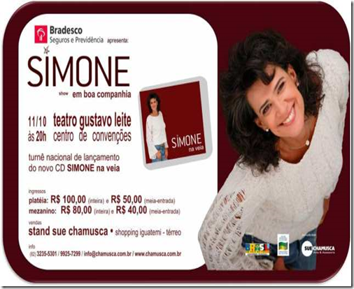 Simone em Maceió