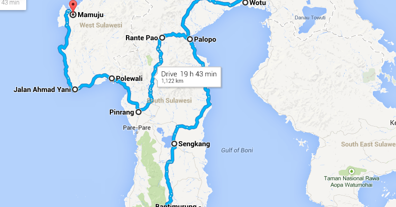 The Sulawesi  Project On the road  again