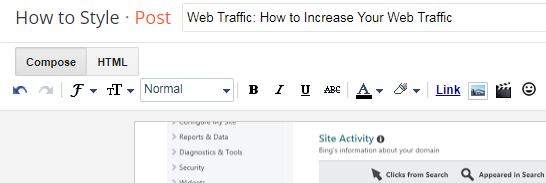  increase web traffic