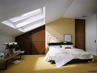 Schlafzimmerschrank für Dachschräge