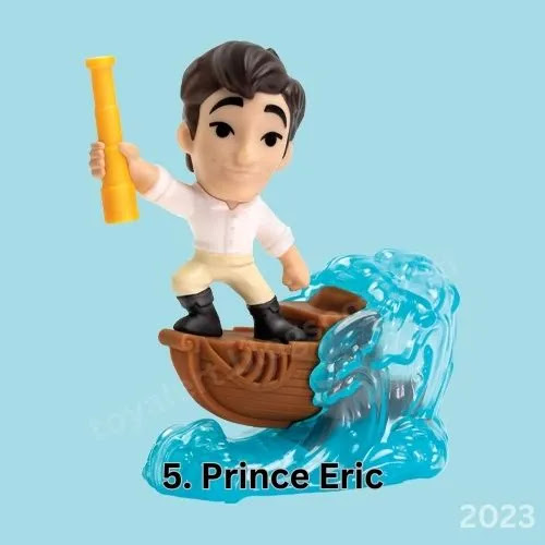 Prince Eric figure McDonald's Little Mermaid Toys Happy Meal 2023