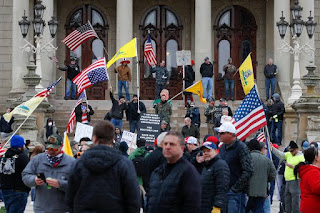 Trump Supporters protest in US Capitol,they Force to undo the process of Joe Biden elected president Formal recognition from the law makers of US Congress-