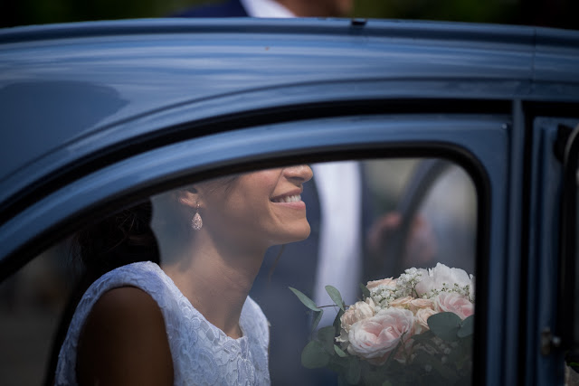 Fleuriste mariage Lyon, château de Saint Trys, flou sentimental