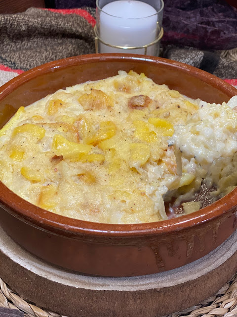 Bacalao con nata a la portuguesa, bacalhau com natas