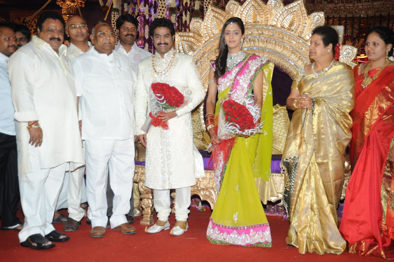 Celebrities  Jr NTR  Pranathi s Marriage film pics