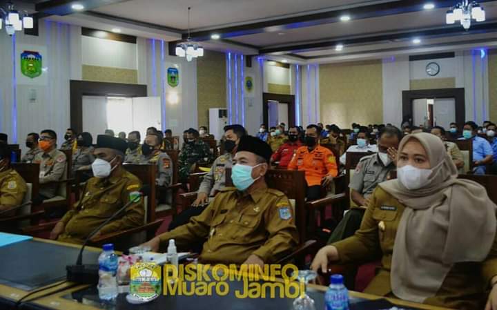 Bupati Masnah Hadiri Undangan Rapat Koordinasi Karhutla Provinsi Jambi