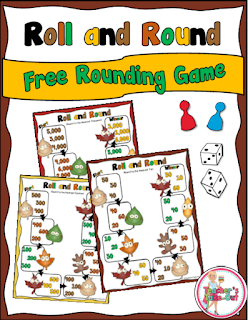  Roll and Round Math Game