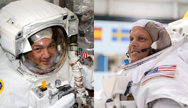 NASA astronauts Kjell Lindgren and Bob Hines will head to the International Space Station aboard SpaceX's Crew-4 mission next year.