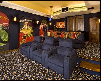 Decorating theme bedrooms Maries Manor cinema rooms