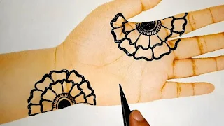 Mehndi design easy and beautifu