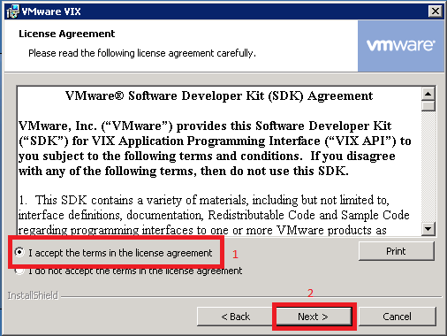 VMware VIX License